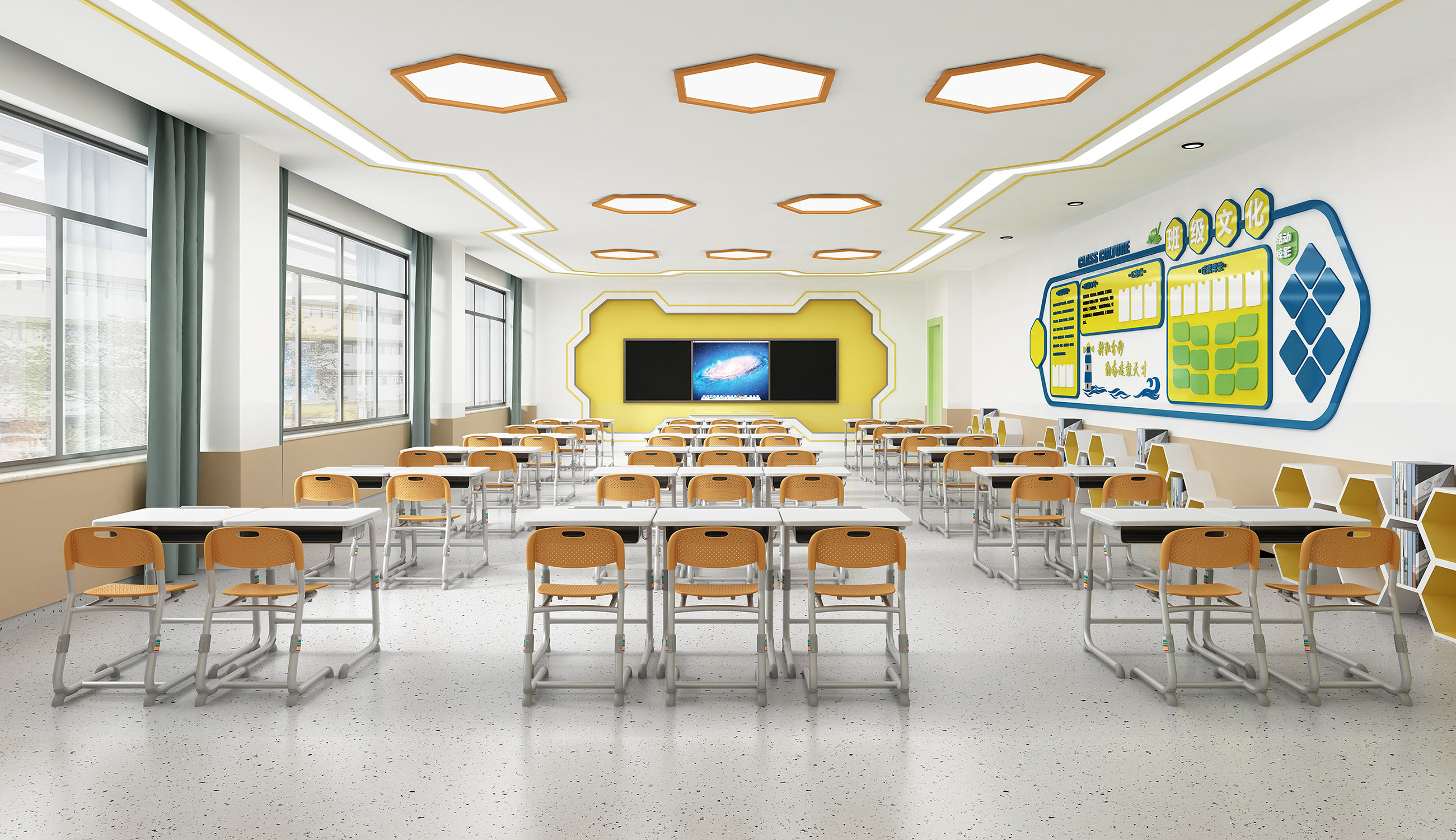 What are the commonly used plates for students' desks and chairs？